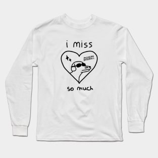 I miss modern baseball sm Long Sleeve T-Shirt